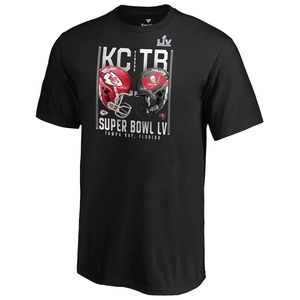 Kansas City vs. Tampa Bay Super Bowl LV T-Shirt